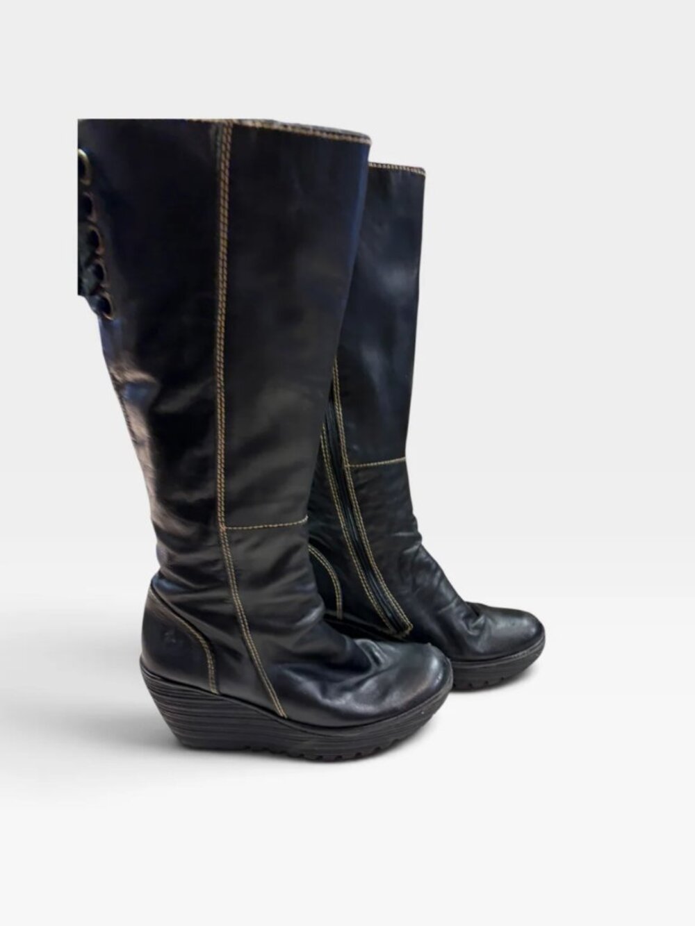 Fly london Black Boots, 37